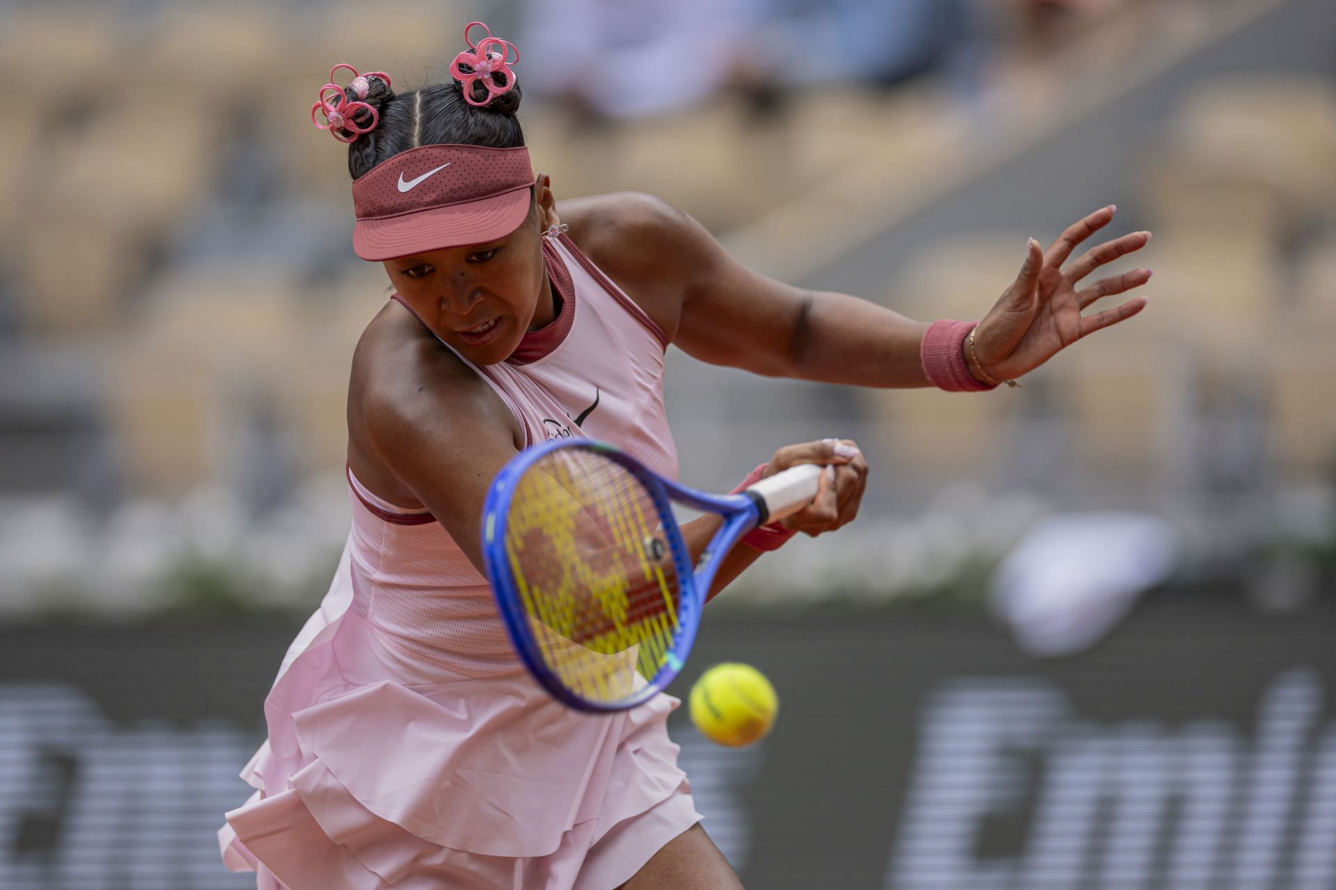 Naomi Osaka at the 2025 French Open - Source: Getty